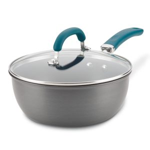 3-Quart Create Delicious Anodized Nonstick Induction Covered Chef Pan